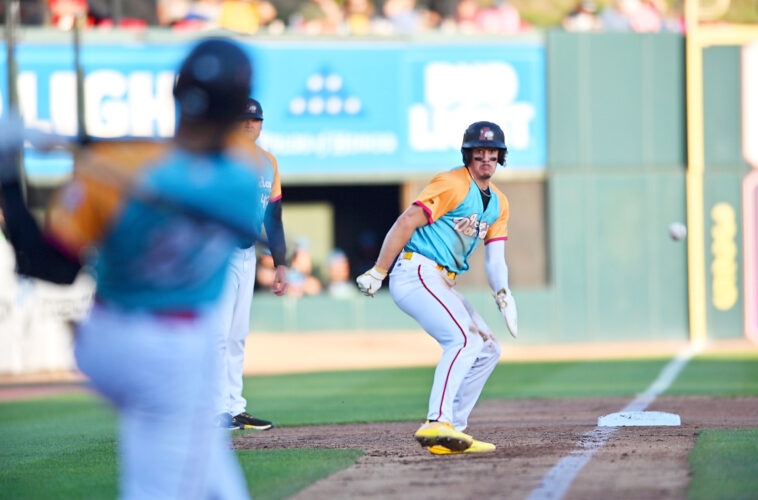 Going for normal: Young Curve star Konnor Griffin works to keep it just about baseball